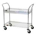 Eagle Group Utility Cart, 40.978"L x 20.172"W x 36-1/2"H WBC1836C-1B1W