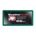 Weathertech ClearCover License Plate Frame, Green 8ALPCC18