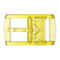 Weathertech StarBelt Plastic Belt Buckle, Yellow 8ASBAY