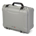 Nanuk Cases Silver Carrying Case, 19.9"L x 16.1"W x 10.1"D, Water and Air Tight O-Ring: IP67 933-1005