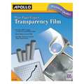 Apollo Plain Paper Copier Film, w/o Stripe, PK100 VPP100CE-A