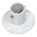 Sr Smith Deck Anchor Flange, Aluminum, White 75-209-5000