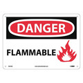Nmc Danger Flammable Sign, D531AB D531AB