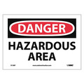 Nmc Danger Hazardous Area Sign, D138P D138P