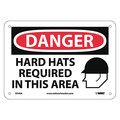 Nmc Danger Hard Hats Required In This Area Sign D545A
