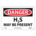 Nmc Danger H2S May Be Present Sign, D282A D282A