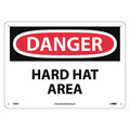 Nmc Danger Hard Hat Area Sign D46AB