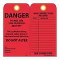 Nmc Danger Do Not Use This Scaffold Tag, Pk25 SPT1