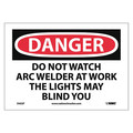 Nmc Danger Do Not Watch The Arc Sign, D432P D432P