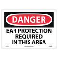 Nmc Danger Ear Protection Required In This Area Sign D134PB