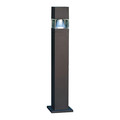 Dabmar Lighting Bollard, D150, BZ, Fiberglass D150-BZ