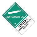 Labelmaster Non-Flammable Gas Label, UN316, PK500, HSN7750ET HSN7750ET