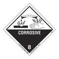 Labelmaster Corrosive Label, Worded, Paper, PK50 HML13S