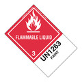 Labelmaster Flammable Liquid Label, UN1263, PK500 HSN1700ET