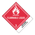 Labelmaster Flammable Liquid Label, UN1866, PK500, HSN2100 HSN2100