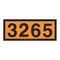 Labelmaster UN3265 Orange Panel, Permanent, PK25 ZOPP3265