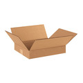 Crownhill Corrugated Box, 13x11x2", Kraft, Flat, PK25 E-8723