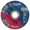 Tiger 4-1/2"x.045" TIGER AO Type 27 Cutting Wheel A60T 7/8" A.H. 57041