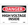 Nmc Danger High Voltage Inside Sign D290P