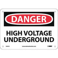 Nmc Danger High Voltage Underground Sign D291R