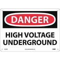 Nmc Danger High Voltage Underground Sign D291RB
