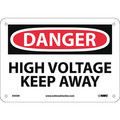 Nmc Danger High Voltage Keep Away Sign D443R
