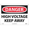 Nmc Danger High Voltage Keep Away Sign D443RB