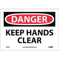 Nmc Danger Keep Hands Clear Sign D449P