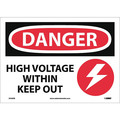 Nmc Danger High Voltage Within Keep Out Sign D556PB