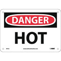 Nmc Danger Hot Sign, D51A D51A