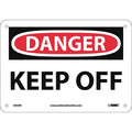 Nmc Danger Keep Off Sign, D450R D450R