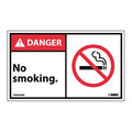Nmc Danger No Smoking Label, Pk5, DGA20AP DGA20AP