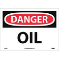 Nmc Danger Oil Sign, D343PB D343PB