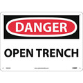 Nmc Danger Open Trench Sign, D460AB D460AB