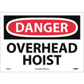 Nmc Danger Overhead Hoist Sign D462PB