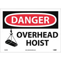Nmc Danger Overhead Hoist Sign D653PB