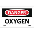 Nmc Danger Oxygen Label, Pk5 D98AP