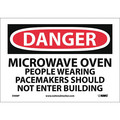 Nmc Danger Pacemaker Radiation Warning Sign D408P