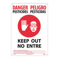 Nmc Danger Pesticide Peligro Keep Out No En DPSA1RC