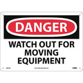 Nmc Danger Watch Out For Moving Equipment Sign D467AB