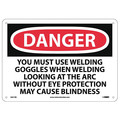 Nmc Danger Wear Ppe When Welding Sign D631RB