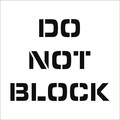 Nmc Do Not Block Plant Marking Stencil PMS224