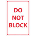 Nmc Do Not Block Sign, M103G M103G