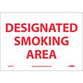 Nmc Designated Smoking Area Sign, M701P M701P