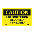 Nmc Ear Protection Required In This Area Label, Pk5 C73AP