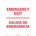 Nmc Emergency Exit Sign - Bilingual M699PC