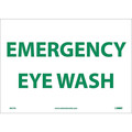 Nmc Emergency Eye Wash Sign, M81PB M81PB