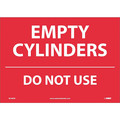 Nmc Empty Cylinders Do Not Use Sign, M746PB M746PB