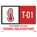 Nmc Energy Isolation - Thermal Isolation Point, Pk10, Width: 4" ISL3415