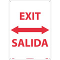 Nmc Exit Sign, English, Spanish M696RC